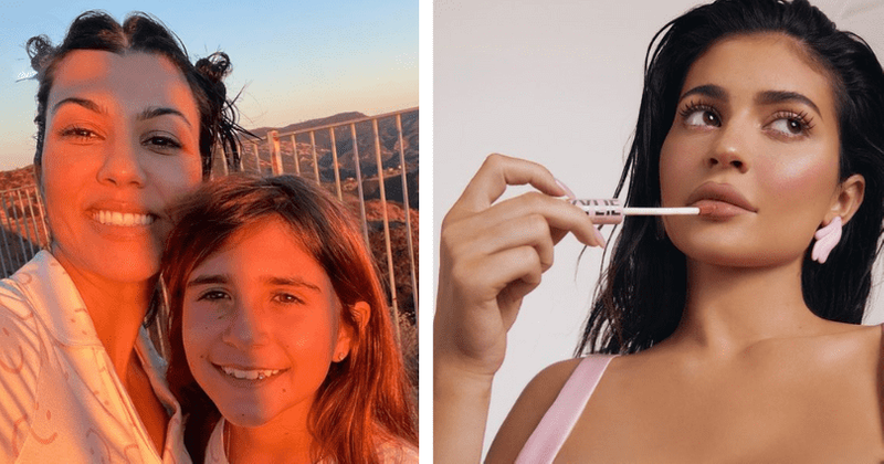 Kourtney Kardashian’s daughter Penelope takes a dig at Kylie Jenner's cosmetics brand in unearthed clip