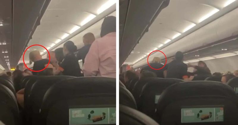 BIG SKY BRAWLERS: Unruly drunk man ‘choked unconscious’ after violent fistfight erupts MIDAIR