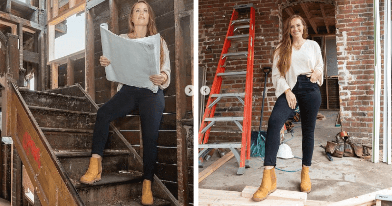 Where is the house featured on 'Good Bones: Risky Business' located?