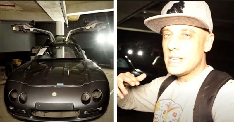 Youtubers stumble upon 'absolutely mental' vintage car collection worth $1 million in secret bunker