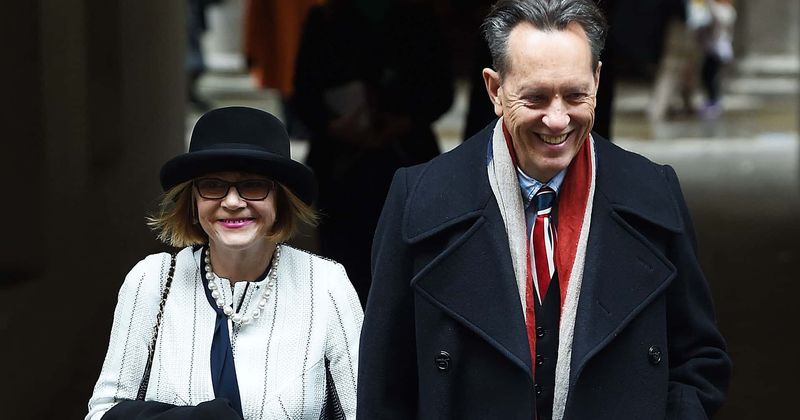 'A pocketful of happiness': Richard E Grant's wife's touching last words to him before she died