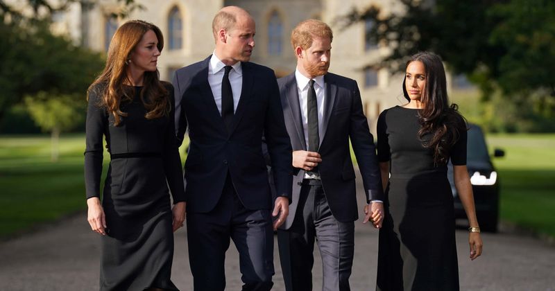 Prince Harry, Meghan Markle join Prince William, Kate Middleton in meeting mourners, but ‘no sign of affection': Experts