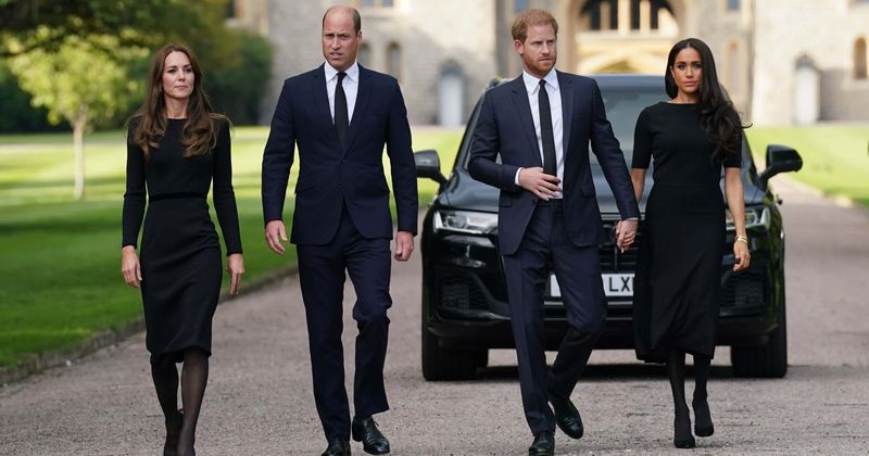 Prince William invited Harry and Meghan to join walkabout at 11th hour after ORDER from King Charles