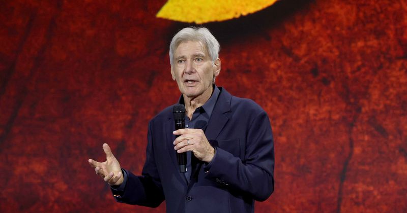 ‘This is it!’: Harrison Ford fights back tears as teaser for his final 'Indiana Jones' film is revealed