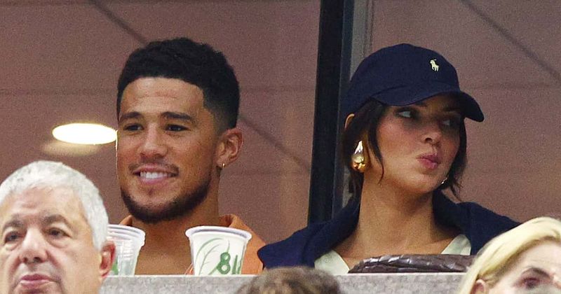 Kendall Jenner shows PDA with boyfriend Devin Booker at US Open as the couple share kisses and cuddles