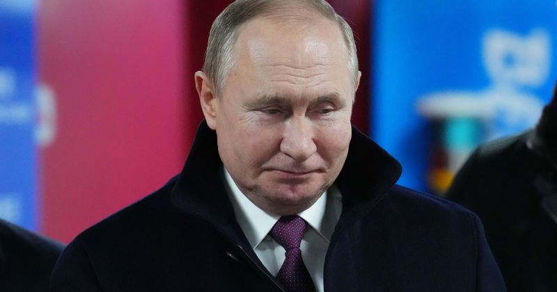 Lawmakers from Putin's HOMETOWN want him tried for treason after 'significant setbacks' in Ukraine war