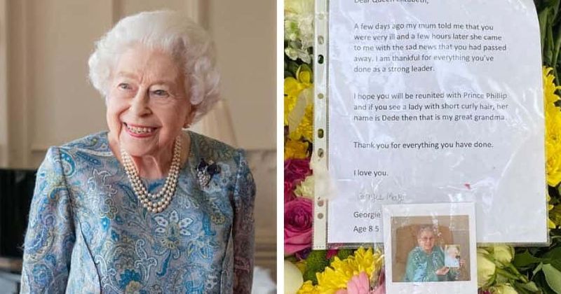 8-year-old girl hopes the Queen reunites with Prince Philip in adorable tribute left at Green Park