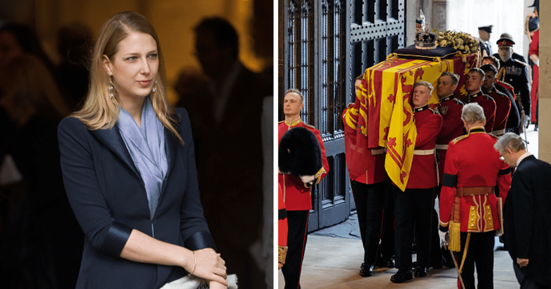 Lady Gabriella Windsor faints during Queen's coffin procession at Westminster Hall