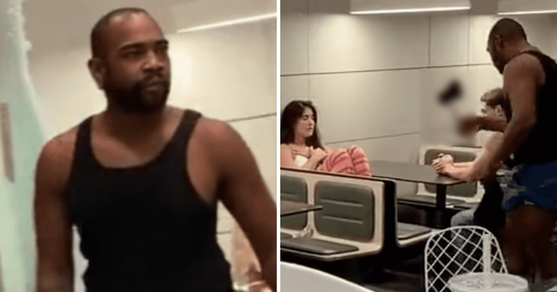 Shocking video shows ax-wielding NYC man terrorizing customers and causing mayhem inside McDonald's outlet