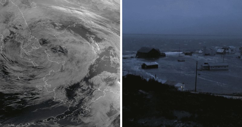 STORM OF THE CENTURY: Alaska declares 'state of disaster' as Typhoon Merbok bears down on state