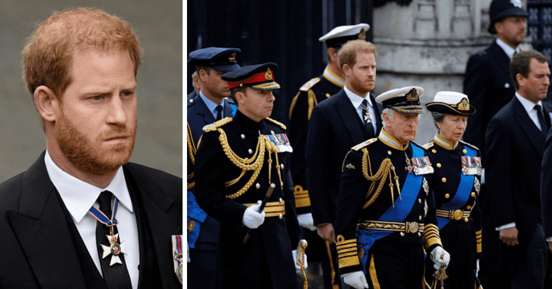 Did Prince Harry skip singing the national anthem at Queen's funeral? Angry royal fans say 'strip him of everything'