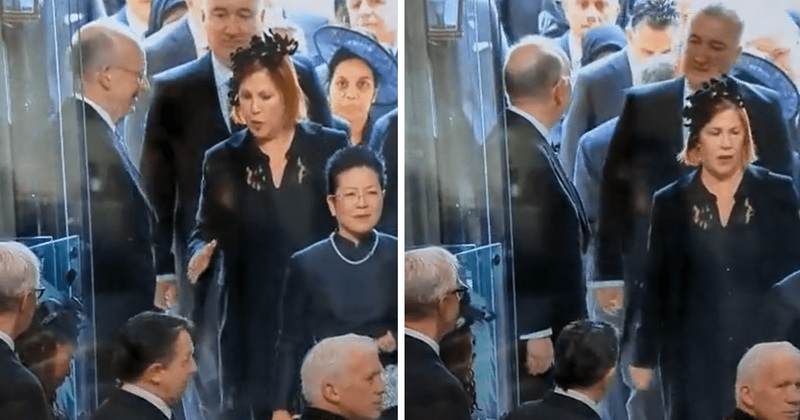 Who is Alessandra Viggiano Marra? Woman goes viral after being snubbed by doorman at Queen’s funeral