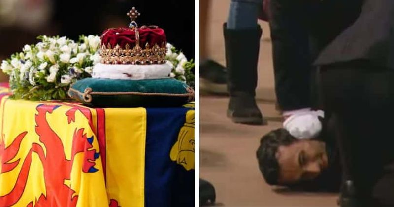 Man who lurched at Queen's coffin 'wanted to check for himself' that she was REALLY DEAD