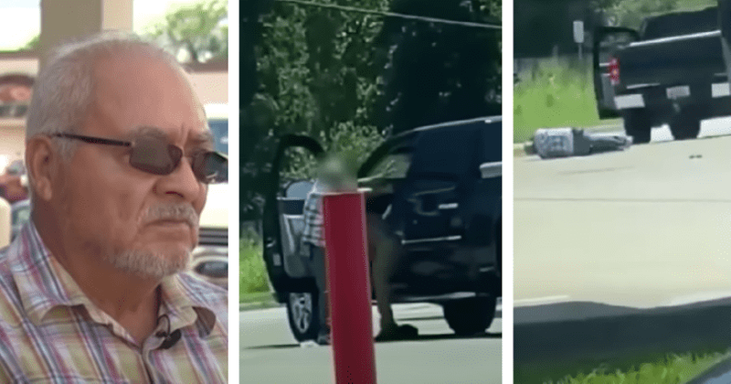 'Hero' grandad, 73, battered and bruised after risking life to fight off armed thug trying to carjack woman