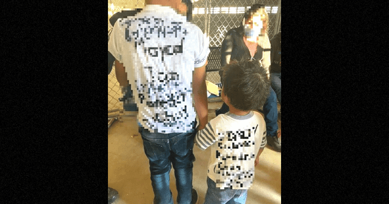 Migrant brothers, 2 and 6, found abandoned in Texas with contact details of relatives on t-shirts