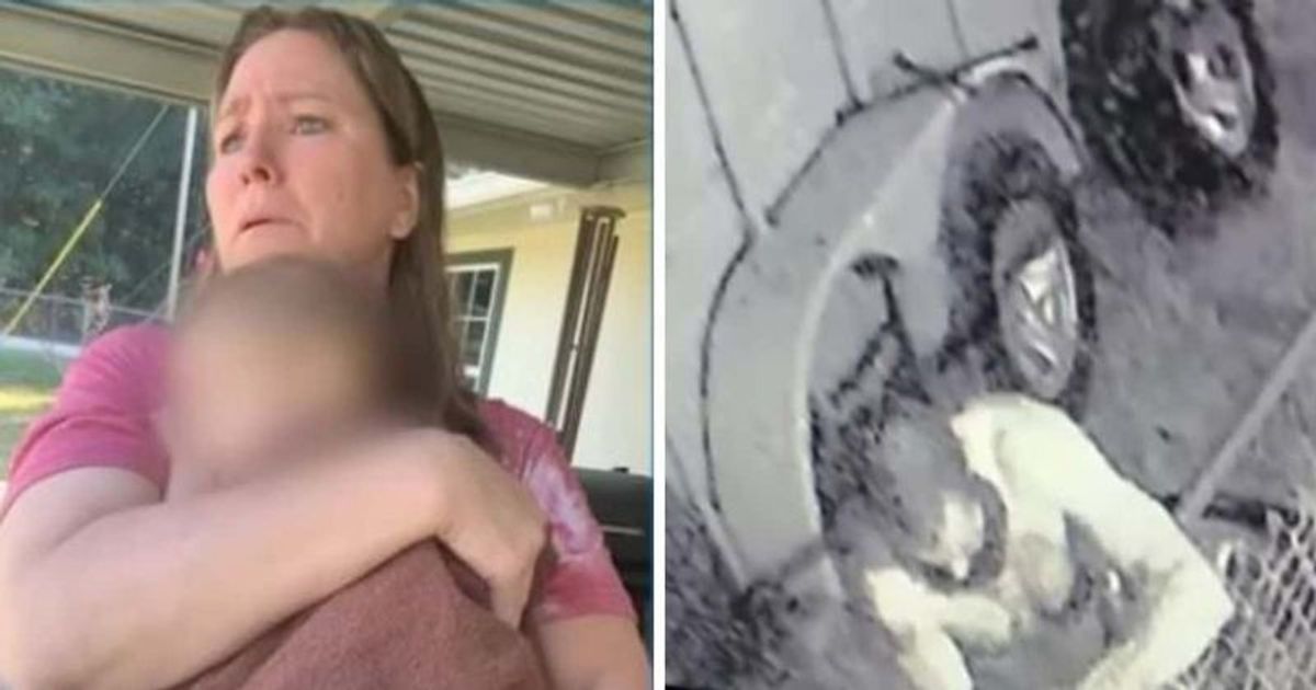 ‘Call 911, there’s a baby’: Family rescues child left by father who was later found with stolen truck