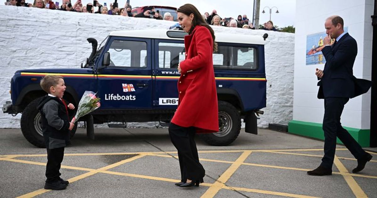 4-yr-old schoolboy's expression breaks internet as he spots Kate, Princess of Wales