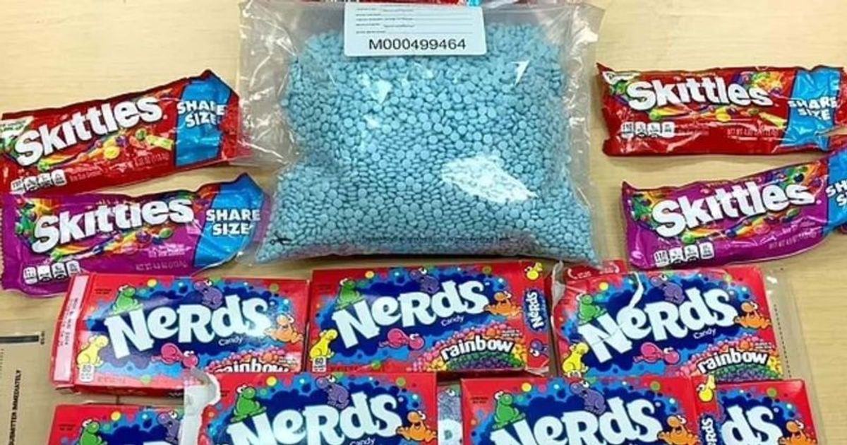 With Halloween near, DEA cautions parents after authorities find fentanyl disguised as Skittles and Nerds