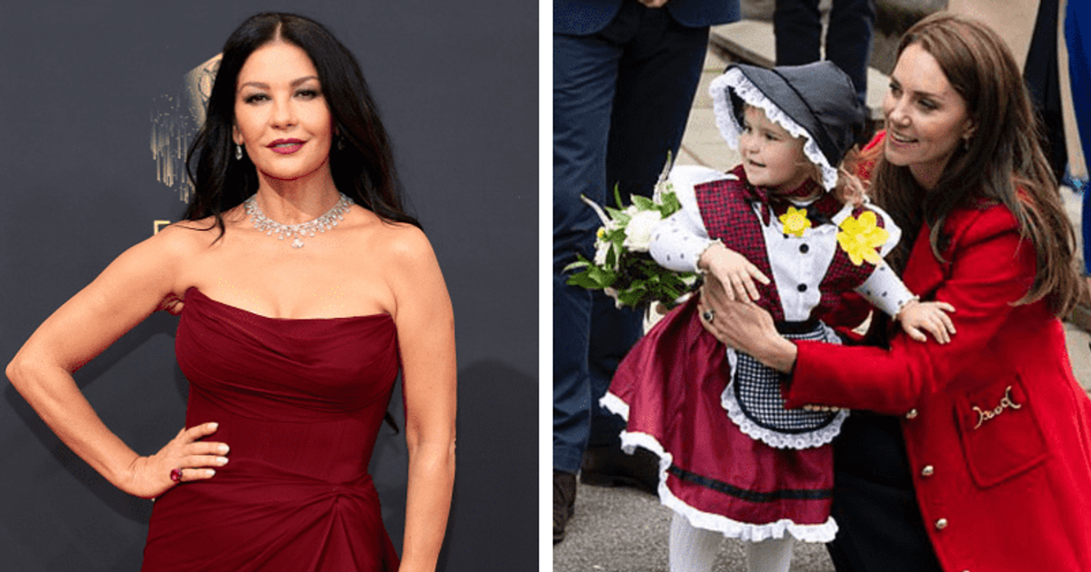 'I love our Princess of Wales': Welsh icon Catherine Zeta-Jones praises Kate Middleton's new role