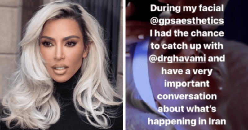 Kim Kardashian slammed for callous post about Mahsa Amini's death while enjoying herself at spa