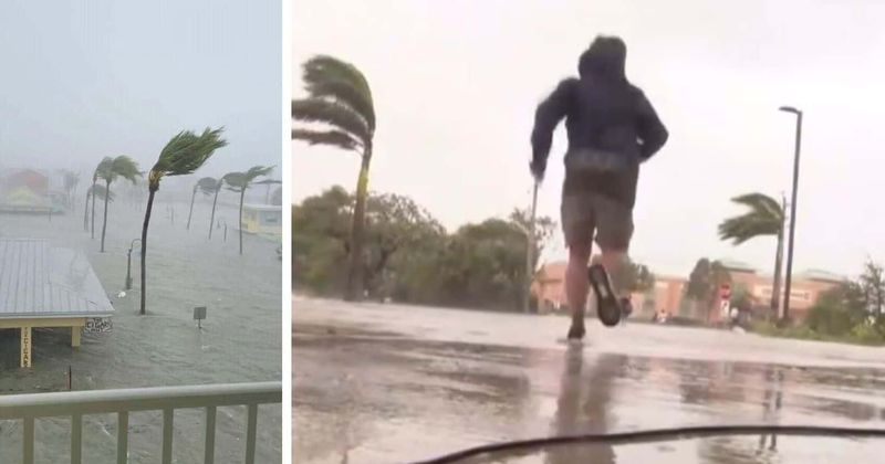 Channel 7 cameraman ditches equipment to help people fleeing flooded homes during Hurricane Ian coverage