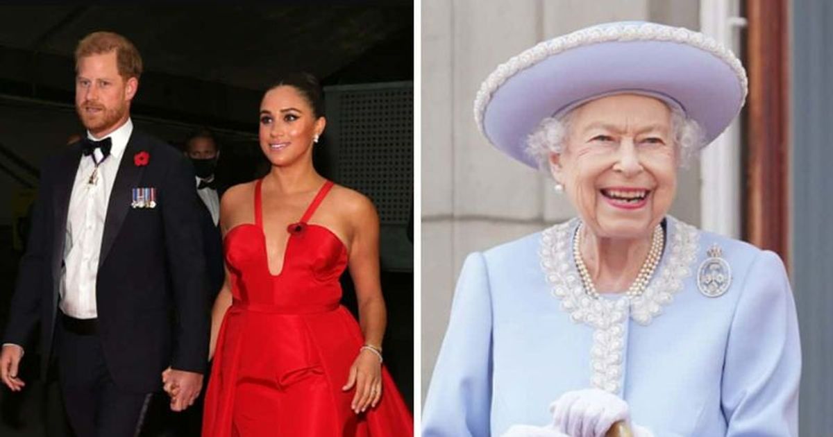 ‘Giant storm about to break’: Meghan Markle and Prince Harry warned as ‘buffer’ created by Queen is gone