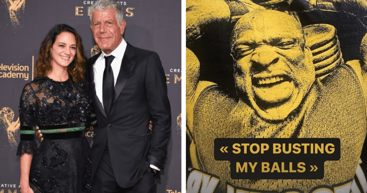 Asia Argento posts 'Stop busting my b***s' in subtle dig at unauthorized Anthony Bourdain biography