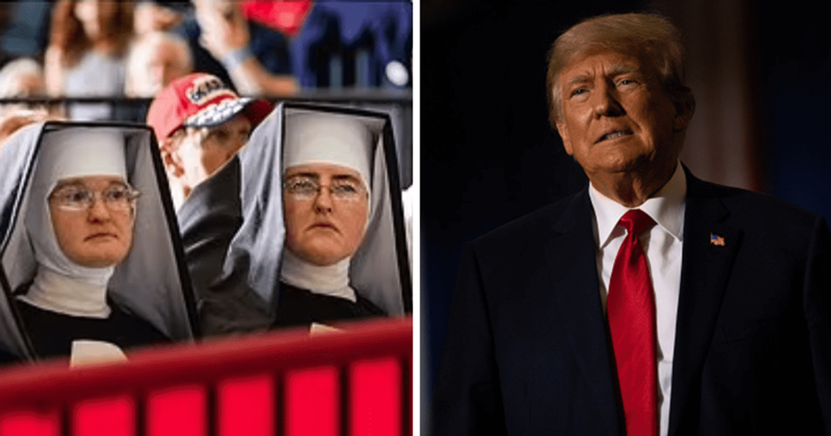 Who are Dominican Sisters of the Immaculate Heart of Mary? Nuns for Trump seen at Michigan rally