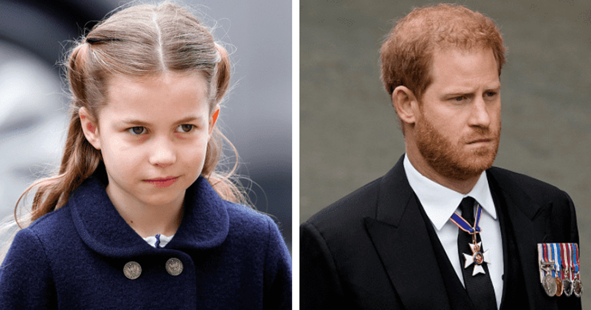 Princess Charlotte knows she is a 'spare' just like uncle Harry, claims royal critic