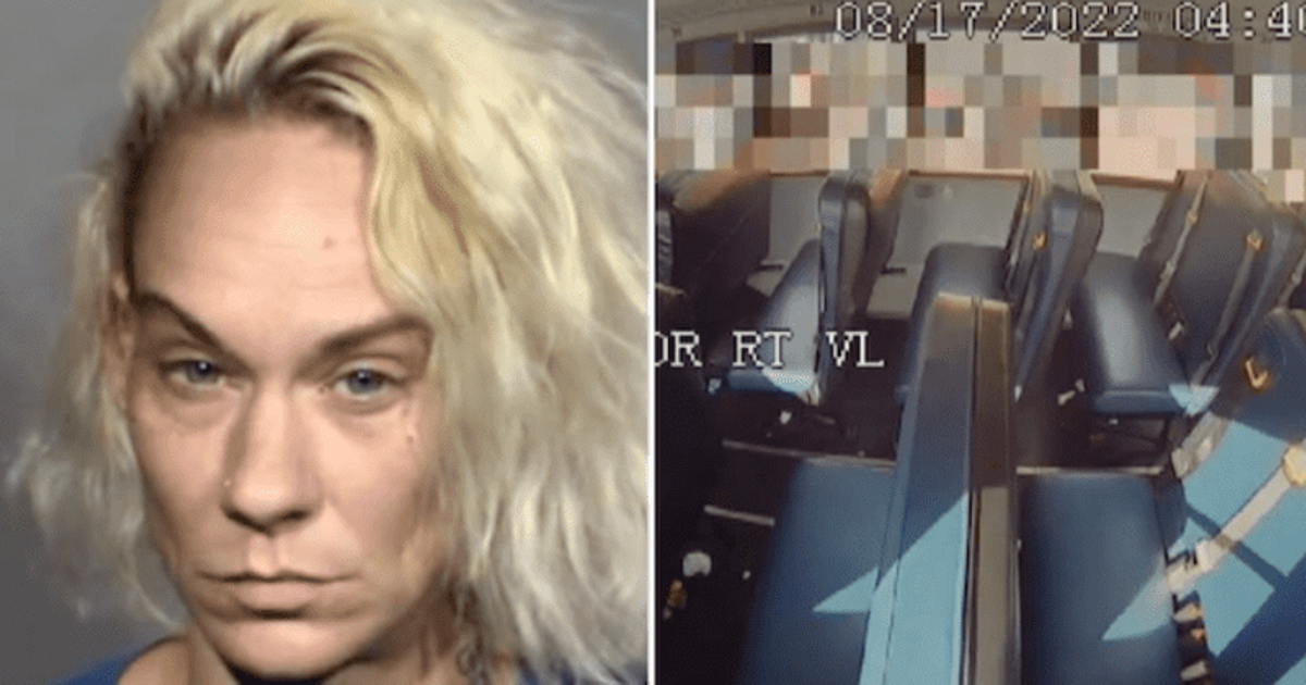 Nevada woman assaults school bus driver as he dropped off her child an hour late due to unruly students
