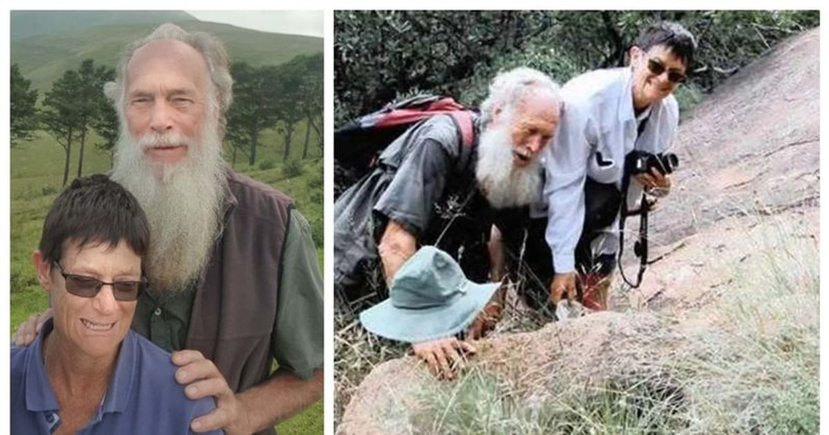 Tragic 'last' pic of botanists Rod and Rachel Saunders before they were killed and fed to crocodiles