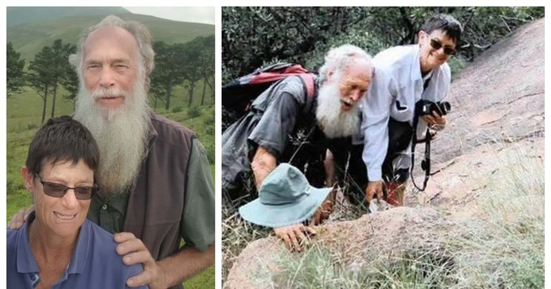 Tragic 'last' pic of botanists Rod and Rachel Saunders before they were killed and fed to crocodiles