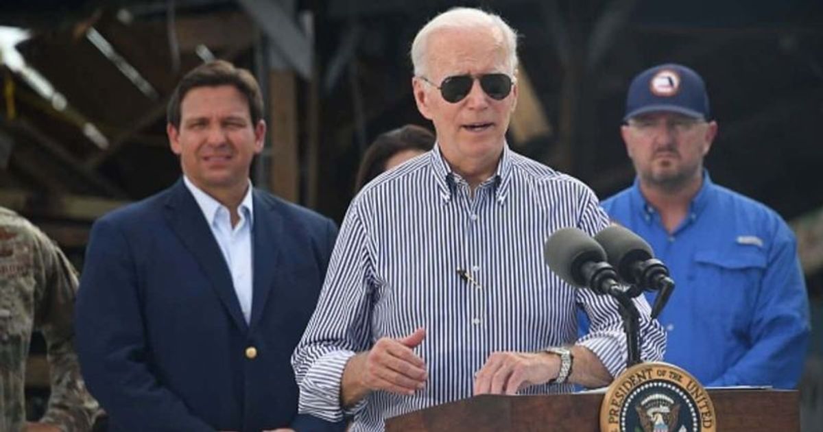 'No one f***s with a Biden': Dark Brandon trends again as Joe Biden lets it rip in Florida