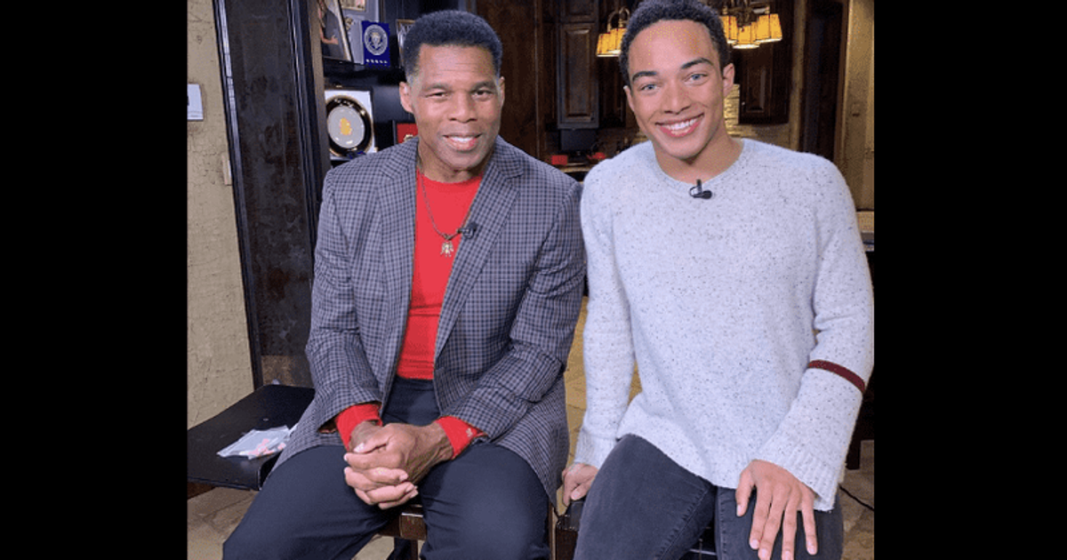 Herschel Walker jokes son Christian needs a spanking after he publicly disowned dad amid abortion scandal