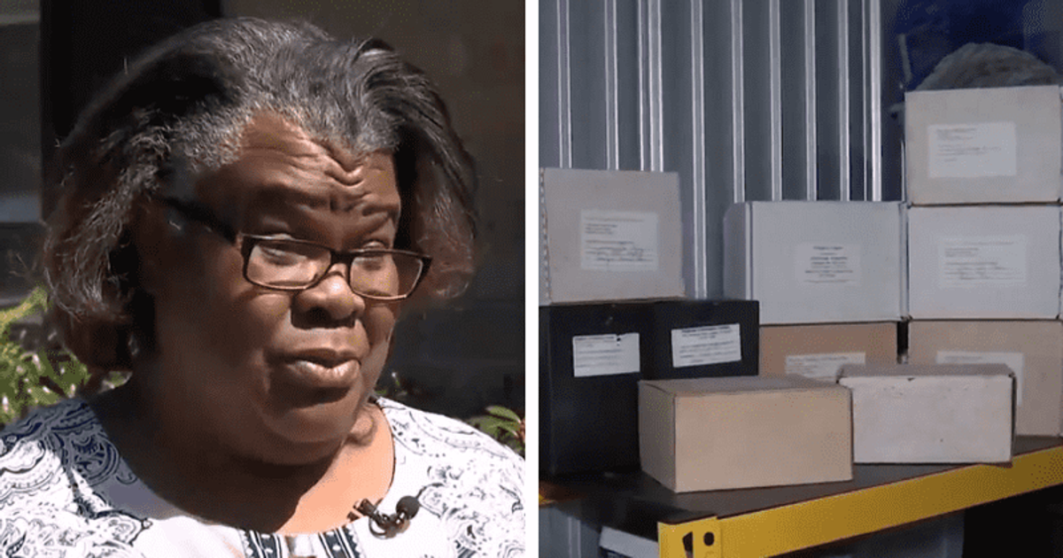 Alabama woman stunned after finding ASHES of 13 people in auctioned funeral director's storage unit