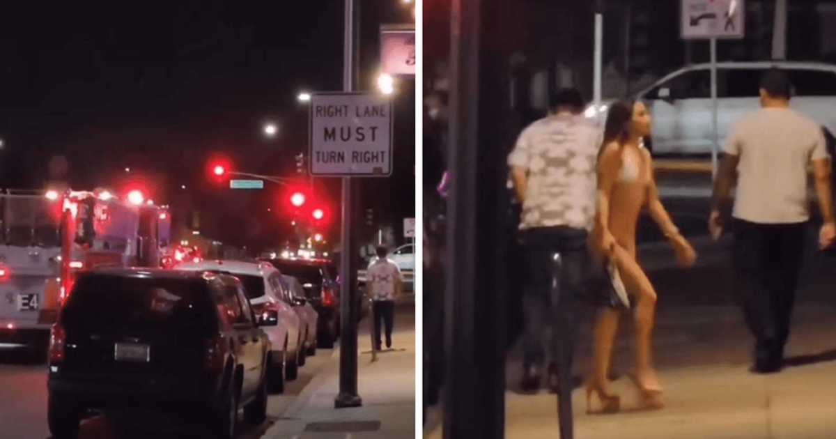 TOO HOT TO HANDLE: San Jose mayor fumes as video catches 'stripper' in a string bikini leaving fire truck!