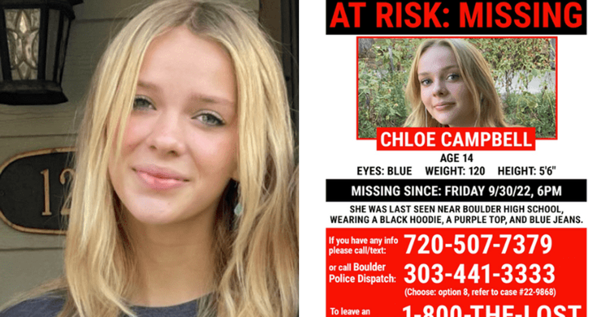 Chloe Campbell found safe: Family of missing teen received disturbing photo of her looking 'injured and unwell'
