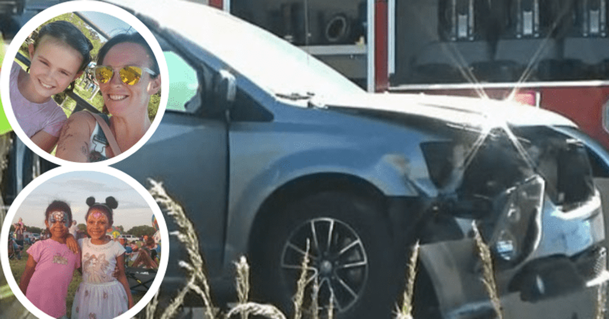 Three young Kentucky girl scouts killed in fatal crash after van struck by truck on busy highway