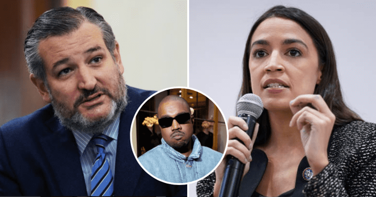 Ted Cruz trolls AOC about 'censuring the Squad' after she accuses Kanye of anti-Semitism