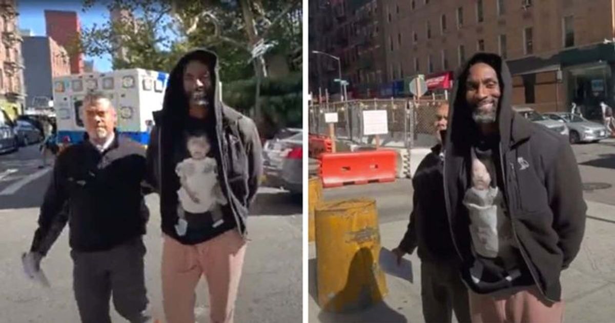 Ben Gordon smiles during arrest for grabbing woman's phone, hours after being bailed for hitting son, 10