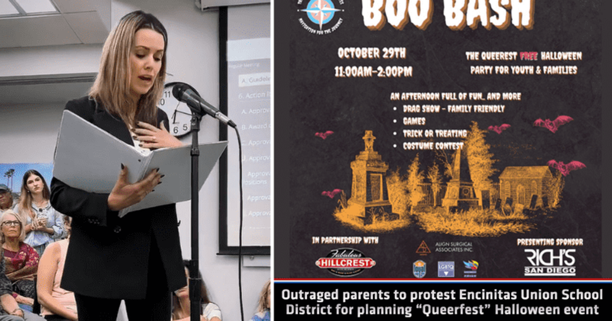 California mom RIPS school board for 'hypersexualizing' students by promoting 'family-friendly' drag show