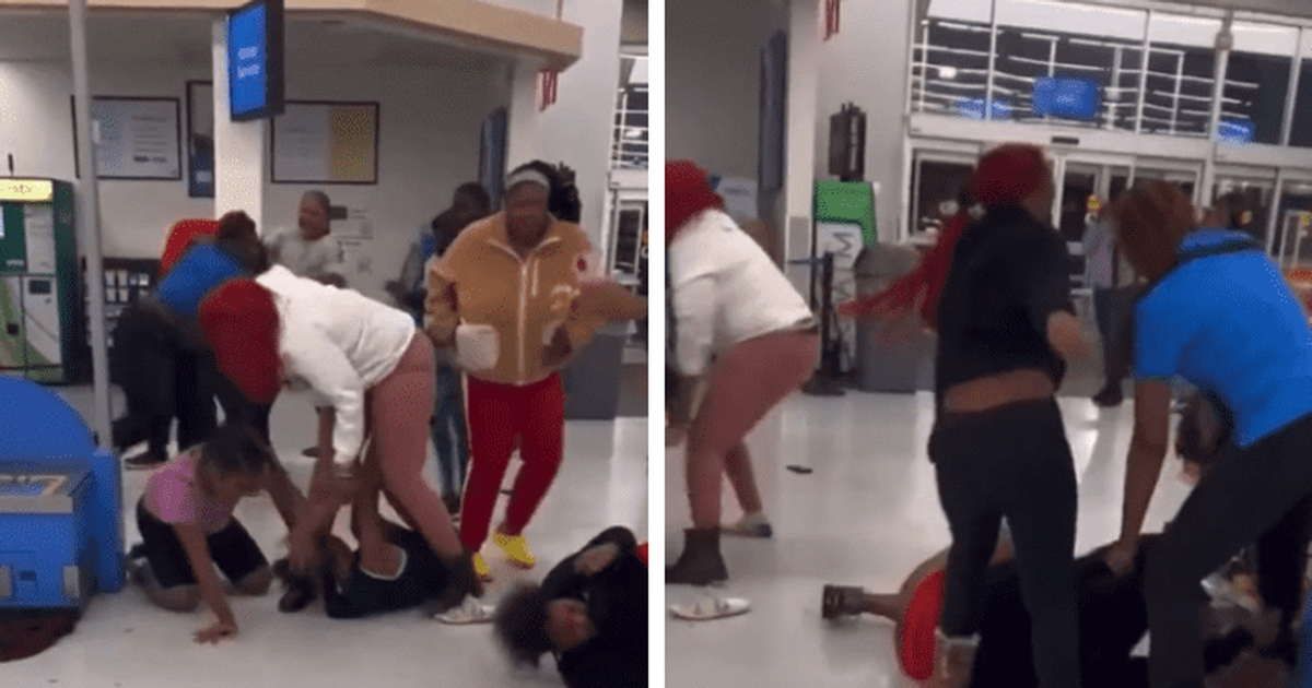 Viral video shows wild brawl breaking out in Missouri Walmart as customers kick and punch each other