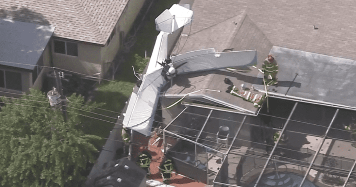 'I heard big noise': Florida residents evacuate homes as plane crashes on house, killing 2 on board