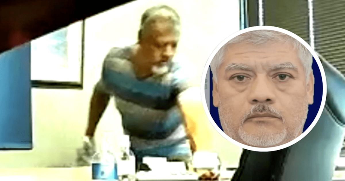 Lucio Diaz: Janitor, 50, accused of urinating in woman's water bottle and infecting her with STD