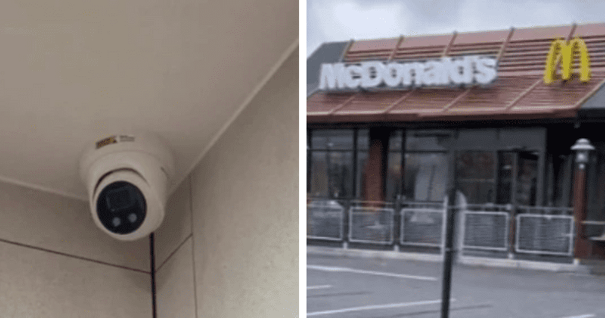 'Not lovin' it': Man discovers camera in McDonald's restroom, manager refuses to remove device