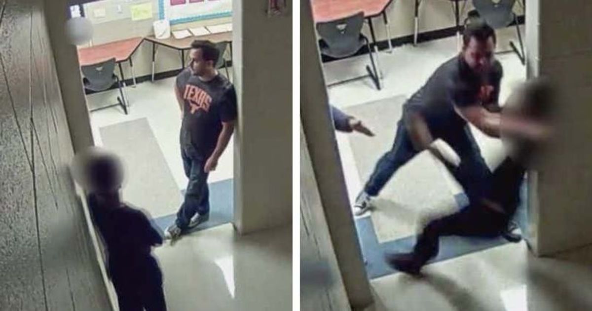 Quintin Proctor: Boy, 14, slammed into wall, pinned down by school official for being defiant