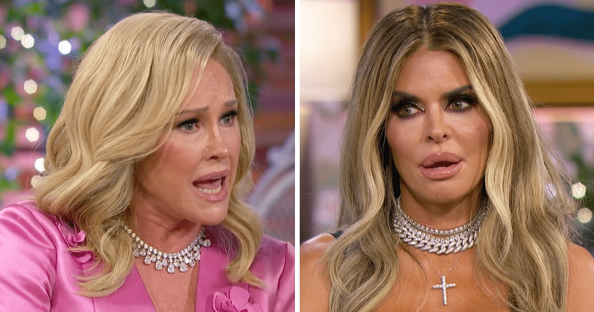 Did Lisa Rinna really say 'you're preaching to the choir'? Kathy Hilton's claims on 'RHOBH' Reunion spices up the drama