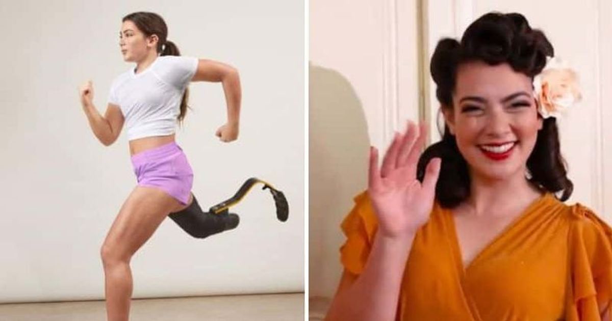 From gloom to va-va-voom: USMC vet and amputee transforms into a stunning '40s pinup girl for calendar