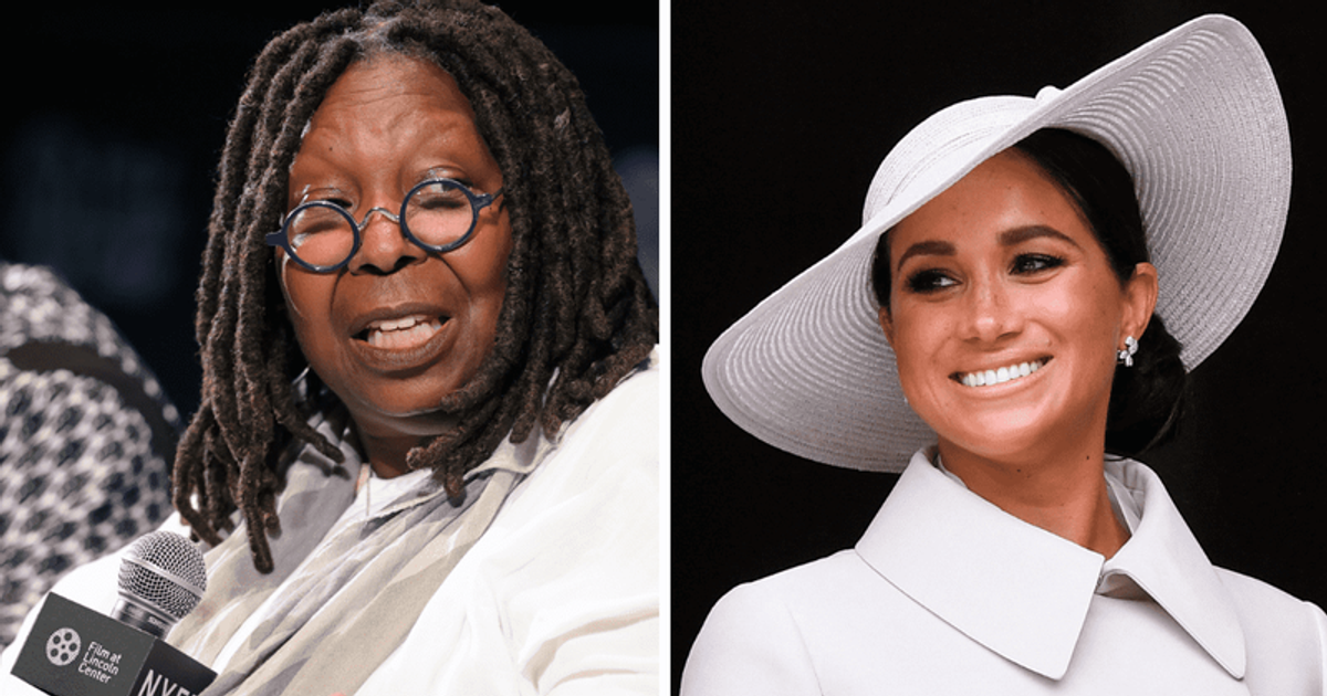 Whoopi Goldberg takes dig at Meghan Markle after she claimed to feel like ‘bimbo’ on ‘Deal or No Deal’
