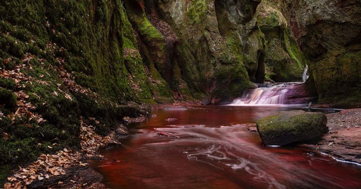 ‘Satan preached here’: Spooky Halloween river in Scotland where water is blood red